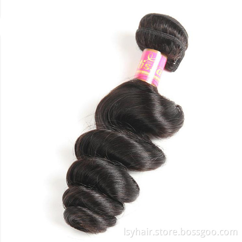 Loose Wave Indian Cuticle Aligned Raw Hair Bundles, Wholesale Virgin Unprocessed Indian Hair Vendors